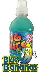 Bug Juice Blue Bananas 10oz 24ct