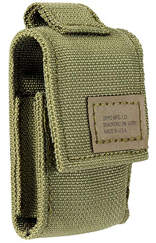 Zippo Tactical OD Green Lighter Pouch - Secure & Rugged
