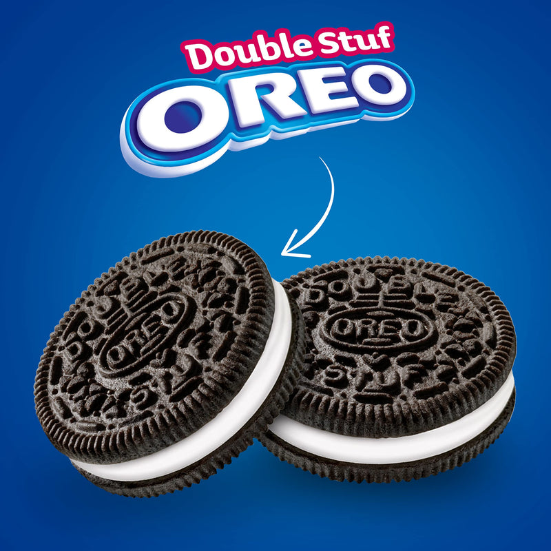 OREO Double Stuf Chocolate Sandwich Cookies, 12 - 14.03 oz Packs