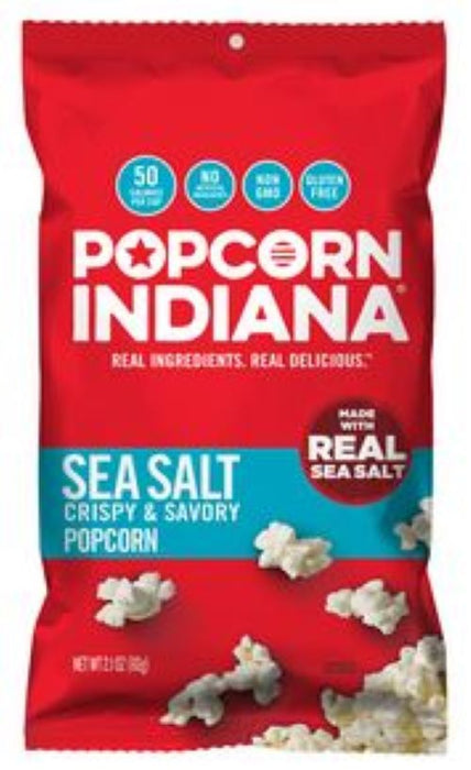 Popcorn Indiana Sea Salt 2.1oz Popcorn 6-Count Wholesale Pack