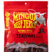 Mingua Beef Jerky Teriyaki 3 oz bag — sweet and savory teriyaki flavored beef jerky snack