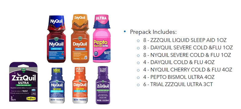 Proctor & Gamble Ldrug Mixed Prepack 42ct