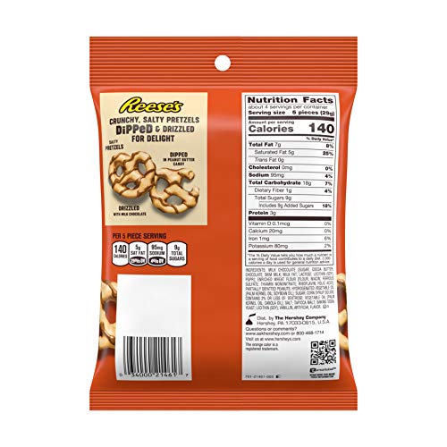 Reese's Dippd Pretzel Peg Bag 4 oz 12 Per Box