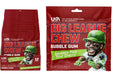 Big League Chew Sour Cherry shredded bubble gum pouch, 2.12 oz, bold tangy cherry flavor