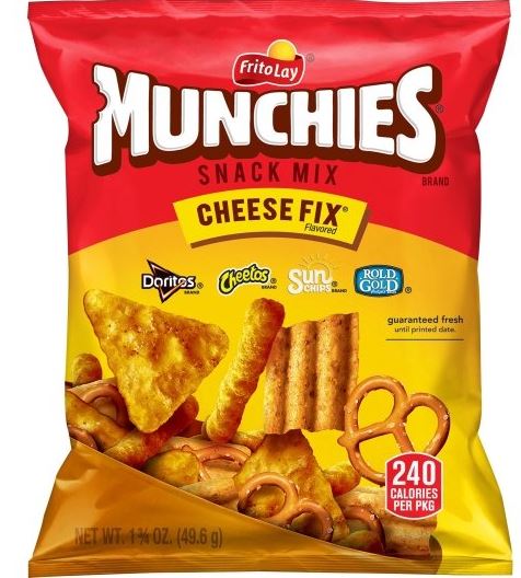 Munchies Cheese 1.75 Snack Mix 64ct
