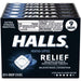 Halls Extra Strength Cough Drops 9ct stick pack front packaging wholesale display
