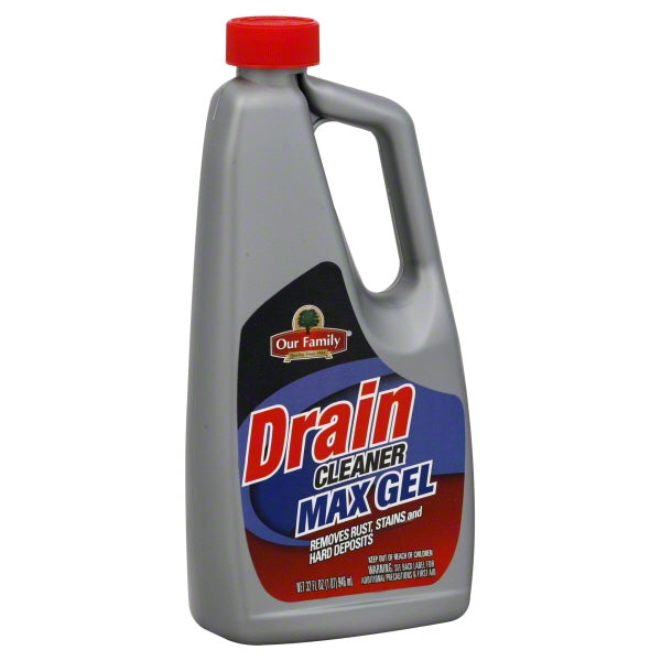 OFClean Drain Cleaner Gel 32 oz bottle — heavy-duty gel formula for clearing clogged drains