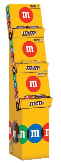 Twix Mixed King Size Floor Powerwing 128ct