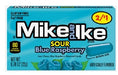 Mike and Ike Sour Blue Raspberry chewy candy, pre-priced 2 for $1, tangy blue raspberry flavor