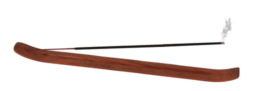 East West Trading Co. wood incense ash catcher single unit front view