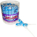 Colorsplash Twisty Pops Blue Raspberry Lollipops jar containing 30 colorful twisted lollipops, 12.69 oz
