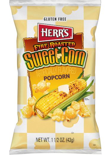 Herrs Sweet Corn Fire Roast Popcorn 1.5oz 12ct