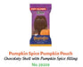 Palmer Double Crisp Pumpkins milk chocolate candy with crisped rice center, 2 oz, 18 individually wrapped pieces