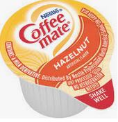 Coffeemate Ppk Creamer Hazelnut .375 Boxes 180ct