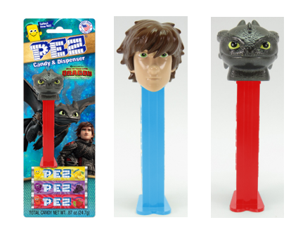 PEZ HOW TO TRAIN YOUR DRAGON Case of 3