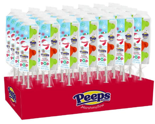 Peeps Pops Vanilla Cream 1.38-Oz Wholesale 28-Count Display