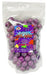 Albert's ColorSplash Grape Gumballs in a 2 lb container with brightly colored, multicolored gumball pieces