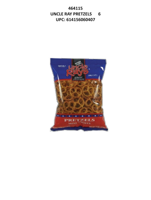 Uncle Ray's Mini Pretzels 6oz 12-Pack Wholesale