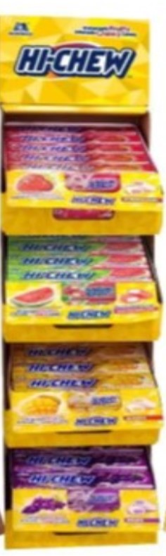 Hi-chew Sticks Display Dsply Counter 60ct