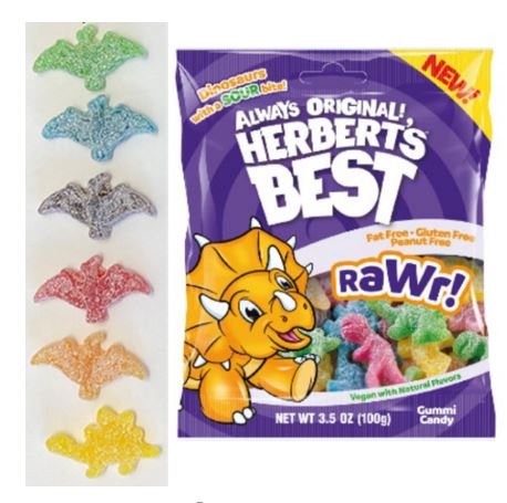 Herberts Best Gummi Rawr Peg Bag 3.5 oz