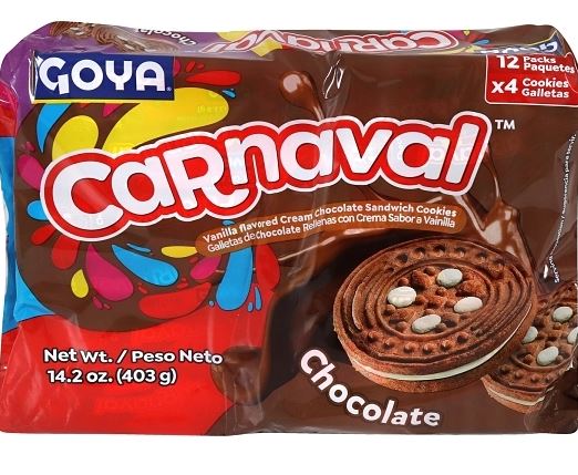 Goya Carnaval Cooking Chocolate 14.2 oz package front