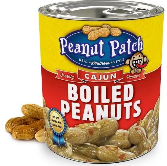 Peanuts Boiled Cajun 96 6/#10 Cans 06ct