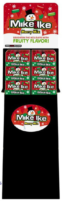 Mike and Ike Merry Mix Holiday Candy, 72-count festive fruit-flavored chewy candy assortment