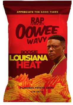 Rap Snacks Louisiana Heat Lil Boosie 2.5 Chips 10ct