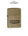 Zippo Antique Brass Lighter single unit front packaging