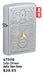 Zippo Satin Chrome windproof lighter with brushed chrome finish, shown closed and ready for everyday carry or outdoor use