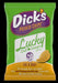 Dick's Chips Lucky Salt & Vinegar Potato Chips 2.75 oz bag with bold tangy seasoning