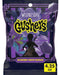 Gushers Wednesday Addams Blueberry Gummy Candy peg bag with limited-edition Wednesday Addams themed packaging