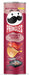 Pringles Smoky Bacon flavored chips in a 5.2oz resealable canister, front view