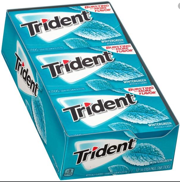 Trident Valu Wintergreen Boxes 12ct