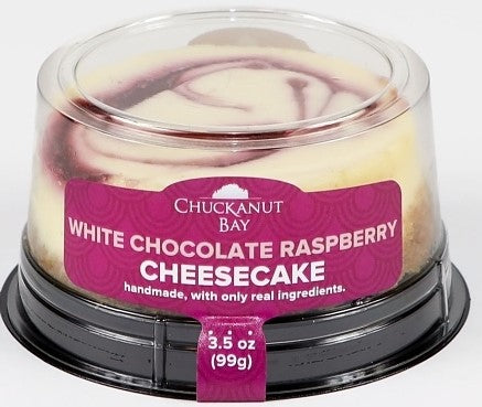 Chuckanut Bay Wht Chocolate Raspberry Cheesecake 3.5 oz 06ct