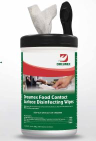 Wipes Food Contact Disf 100mm Can