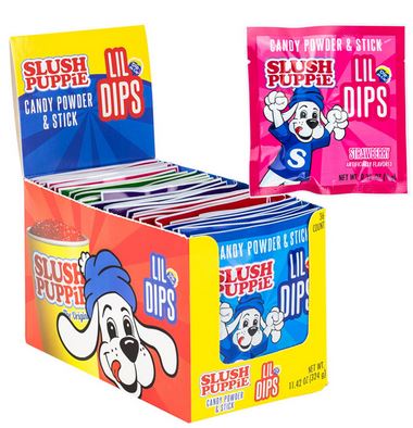 Slush Puppie Lil Dip Candy Singles Boxes 36ct