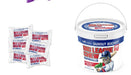 Big League Chew Bubble Gum Bucket containing 80 pieces of shredded bubble gum