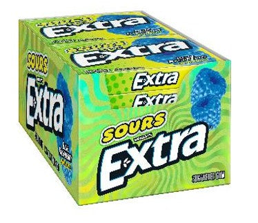 Extra Sour Blue Raspberry 15 Stick Boxes 10ct