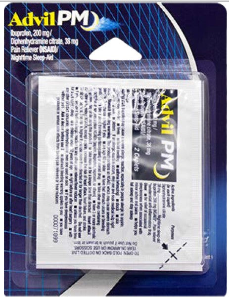 Advil Pm Sleeves 12ct