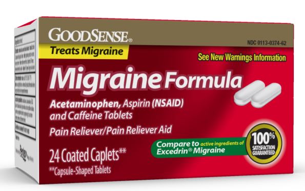 Goodsense Migraine Caplets 24