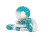 Albanese Gummi Blue Raspberry Rings 4.5 lb — soft, ring-shaped blue raspberry gummy candy