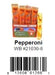Wisconsin's Best Pepperoni Cheddar Cheese 1 oz individually wrapped stick front packaging