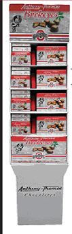 Anthony Thomas Osu Buckeyes Floor Display Shipper Counter