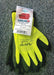 Westchester Protective hi-vis yellow PVC dot grip work gloves with textured palm coating for slip-resistant handling