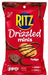 Ritz Mini Fudge Drizzled Crackers 4 oz bag front packaging