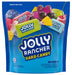Jolly Rancher Assorted Fruit Hard Candy Super Bag with colorful mixed fruit flavors including watermelon, cherry, and green apple