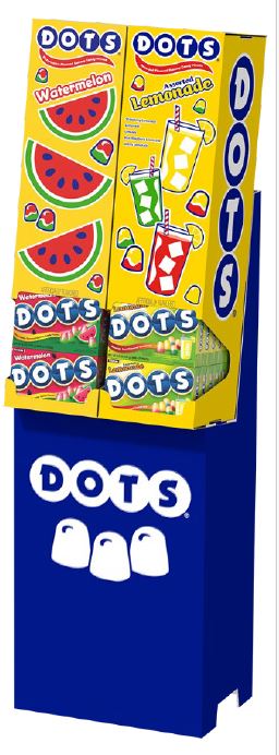 Dots Display Shipper Summer Floor Boxes Theater 92672 oz