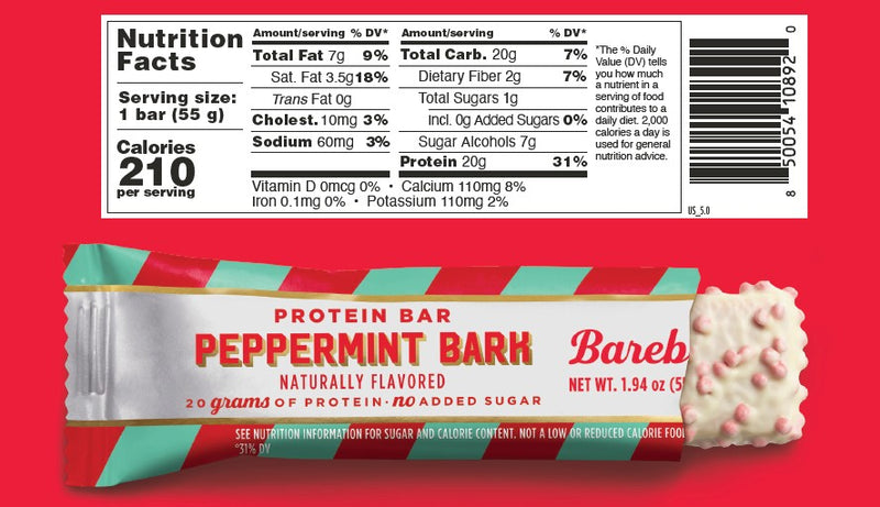 Barebells Peppermint Bark LIMITED Boxes 12ct