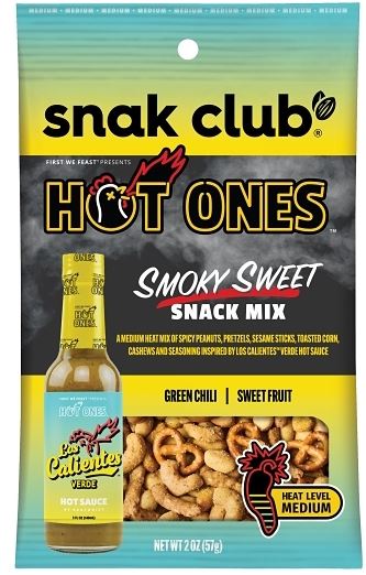 Snak Club Hotones Smokey 2 Snack Mix 12ct